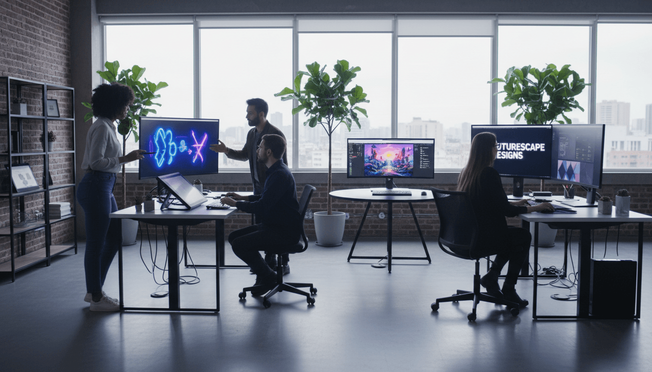 Wall-sized Gantt chart and milestone sticky notes in a plant war room, engineer pointing at commissioning dates while a production line hums behind glass, focused faces, cinematic lighting