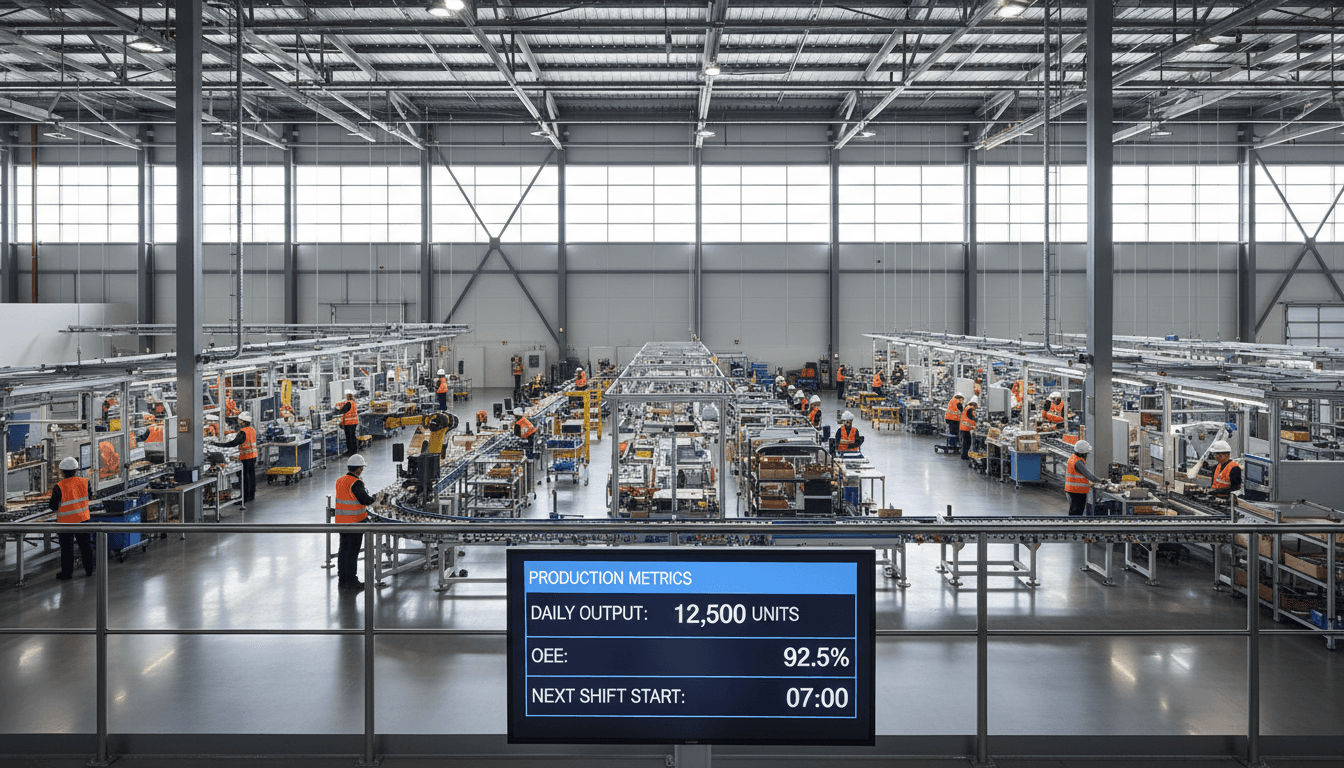 Industrial Infrastructure for Manufacturing Facility Design: Integrating MEP with Production Throughput