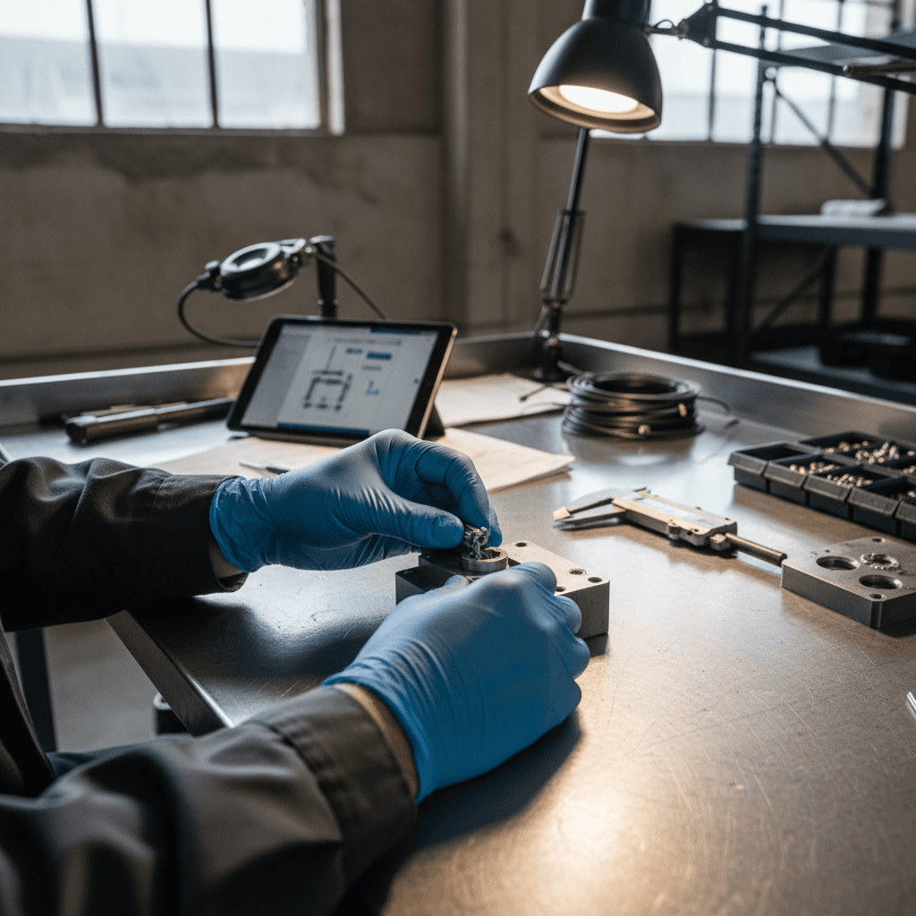 Multi-cavity injection mold tooling installation